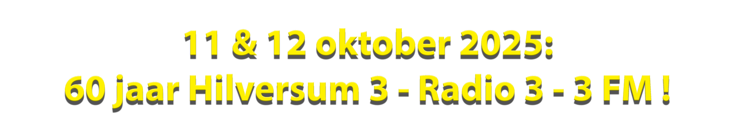 60 jaar Hilversum 3